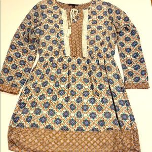 Signature Studio Large Bohemian Short Dress D25